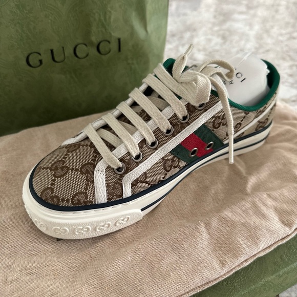 5.5 Gucci authentic! Brown - Picture 7 of 11
